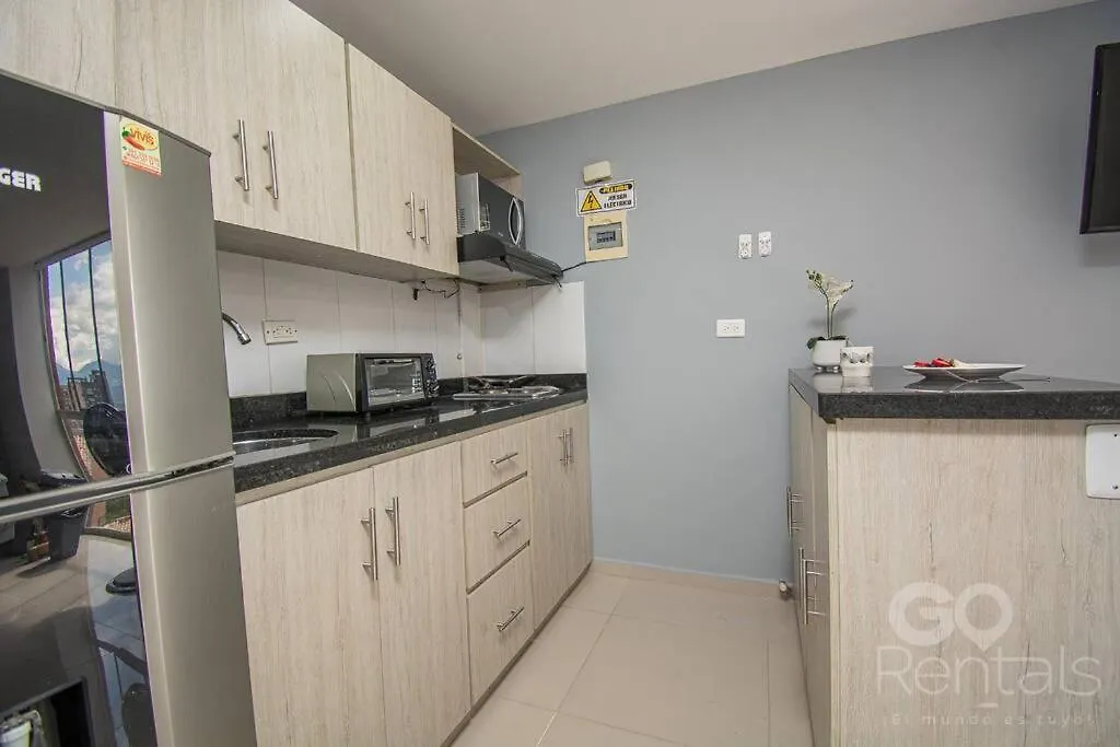 Apartament Mountain And City Views Loft Ultra-Fast Internet Medellín