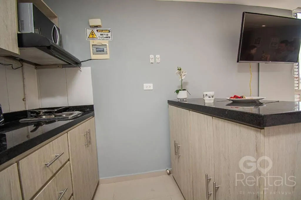 Mountain And City Views Loft Ultra-Fast Internet Medellín Apartament